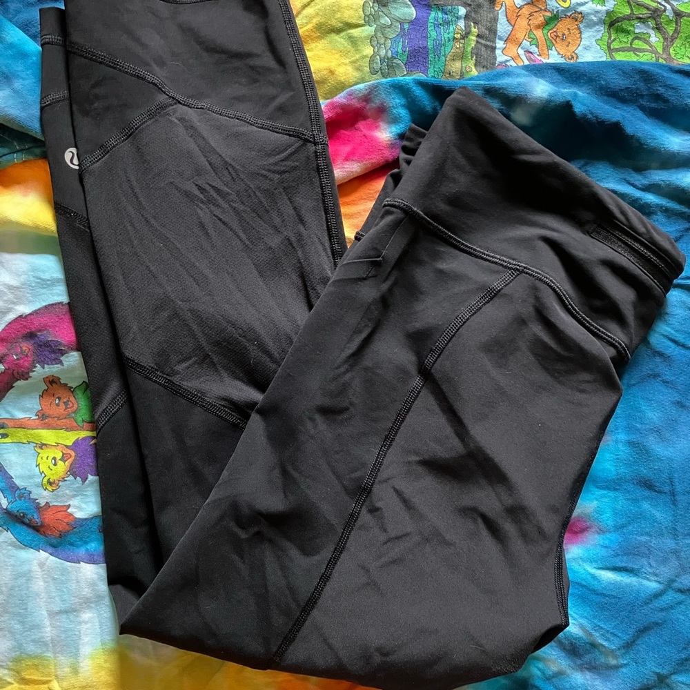 Lululemon capris size 10 black